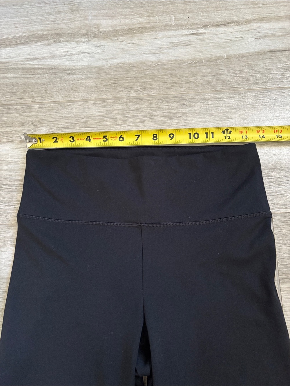 American Eagle Black The Everything Flare Pants Leggings Size Medium - Picture 4 of 9